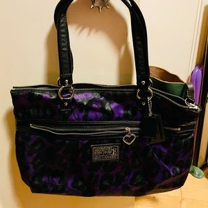 Coach Poppy Bag w/matching wallet